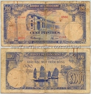 P-79 100 Piastres 1946