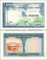 P-94 1 Piastre 1954 Cambodia