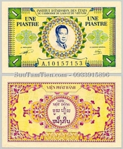 P-104 1 Piastre 1953 Viet Nam