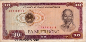 Tiền CHXHCN VN 1980 - 1981