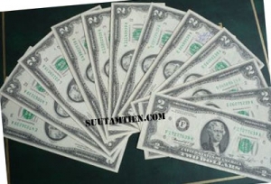 2 usd 1976 đuôi thần tài, may mắn, lộc phát
