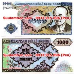 Azerbaijan 1000 Manat 1993