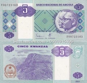 Angola 5 Kwanzas 1999