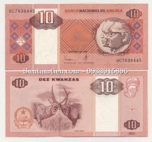 Angola 10 Kwanzas 1999