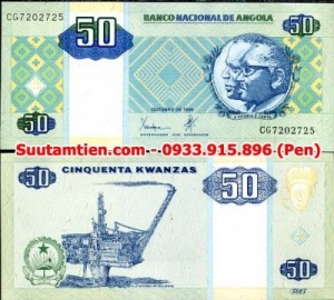 Angola 50 Kwanzas 1999