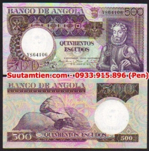 Angola 500 Escudos 1973