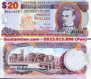 Barbados 20 Dollar 2007