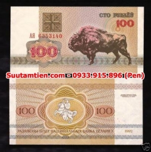 Belarus 100 Rublei 1992