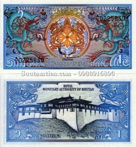Bhutan 1 Ngultrum 1986