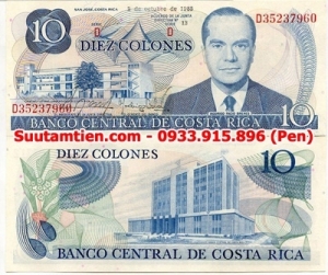 Costa Rica 10 colones 1985