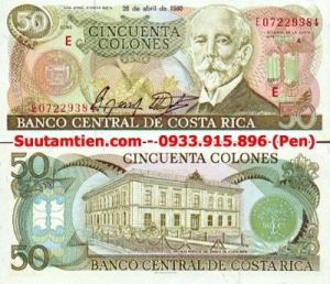 Costa Rica 50 colones 1993