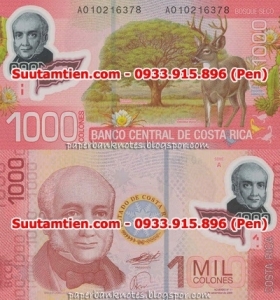 Costa Rica 1000 Colones 2009 - polymer UNC