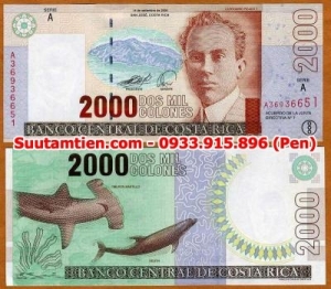 Costa Rica 2000 colones 2005