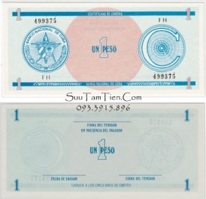 Cuba - 1 Peso - UNC