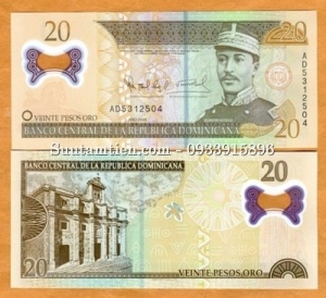 Dominican republic 20 pesos 2009