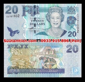 Fiji 20 Dollar 2007