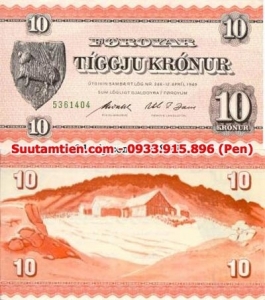 Faeroe Islands 10 kroner 1949