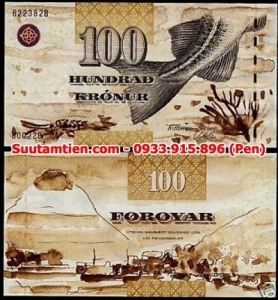 Faeroe Islands 100 Kronur 2002