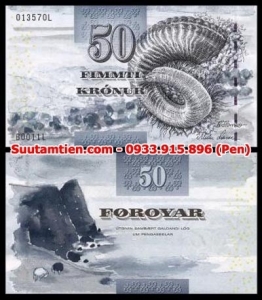 Faeroe Islands 50 Kronur 2001