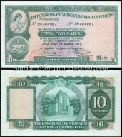 Hong Kong, 10 Dollars 1978