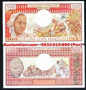 Gabon 500 Francs 1978