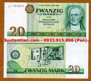 Germany - Democratic Republic 20 Mark 1975