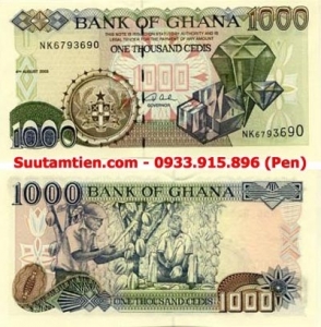 Ghana 1000 cedis 1998