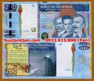 Guatemala 200 Quetzales 2009