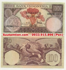 Indonesia 100 Rupiah 1959 UNC