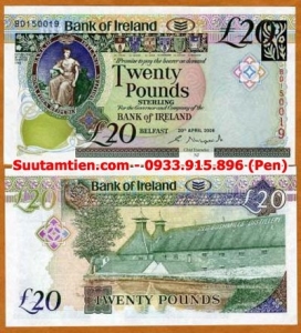 Bắc Ireland - Ireland Northern 20 Pound 2008