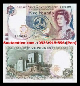 Đảo Isle of Man 5 Pound 1983