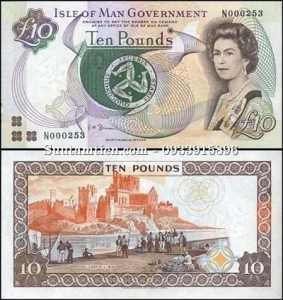 Isle of Man 10 Pound 2007
