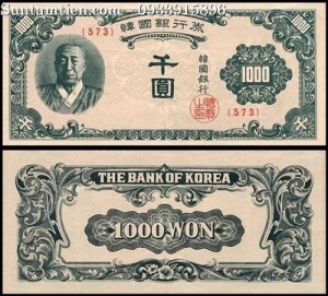Hàn Quốc - Korea South 1000 won 1950