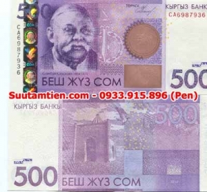 Kyrgyzstan 500 Som 2010