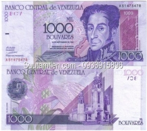 Venezuela 1000 Bolivares 1998