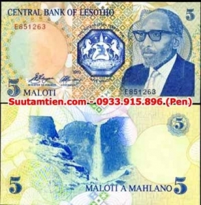 Lesotho 5 Maloti 1989