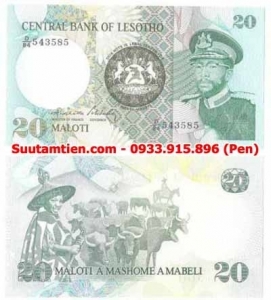 Lesotho 20 maloti 1981