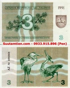 Lietuvos 3 Talonas 1991