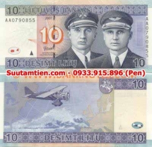 Lietuvos 10 Litu 2007