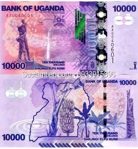 Uganda 10000 shillings 2010