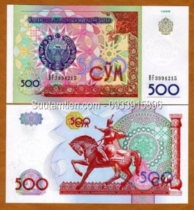 Uzbekistan 500 Sum 1999