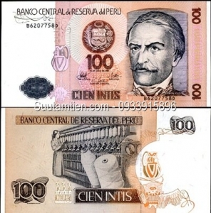 Peru 100 Intis 1987