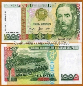 Peru 1000 Intis 1988