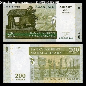Madagascar 200 Ariary 2008