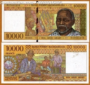 Madagascar 10000 Francs 1995