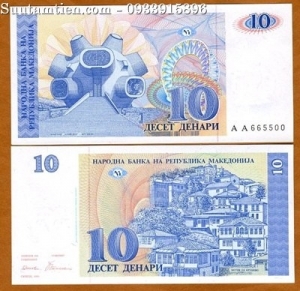 Macedonia 10 Denara 1993