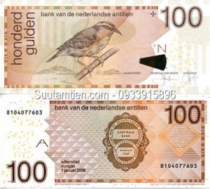 Hà Lan - Netherlands Antilles 100 Gulden 2006