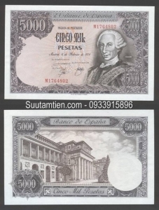 Spain 5000 pesetas 1976