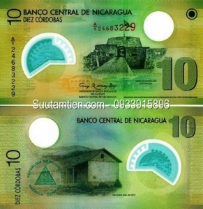 Nicaragua 10 Cordobas 2007 polymer