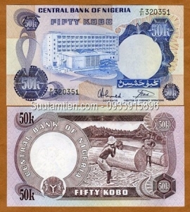 Nigeria 50 kobo 1973
